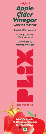 The Plant Fix Plix Apple Cider Vinegar With The Mother Device mark 6352876 Trademark