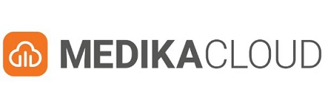 Medikacloud With A Cloud Design Within A Colored Square. Device mark 6359342 Trademark