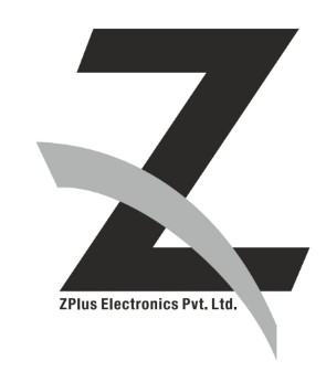 The Words "z Plus Electronics Pvt Ltd." Written In Stylized Manner With Unique Artistic Work. Device mark 6360242 Trademark