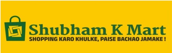 “shubham K Mart “shopping Karo Khul Ke Paise Bachao Jam Ke” Device mark 6362528 Trademark