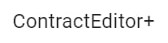Contracteditor+ Device mark 6362714 Trademark