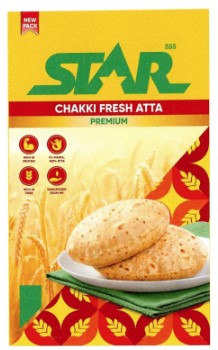 Star 555 Chakki Fresh Atta Device mark 6367576 Trademark
