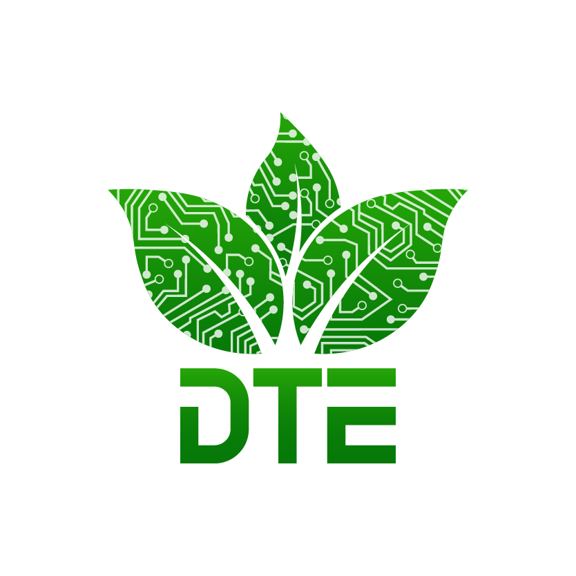 Dte Logo With Three Leaves Device mark 6371926 Trademark