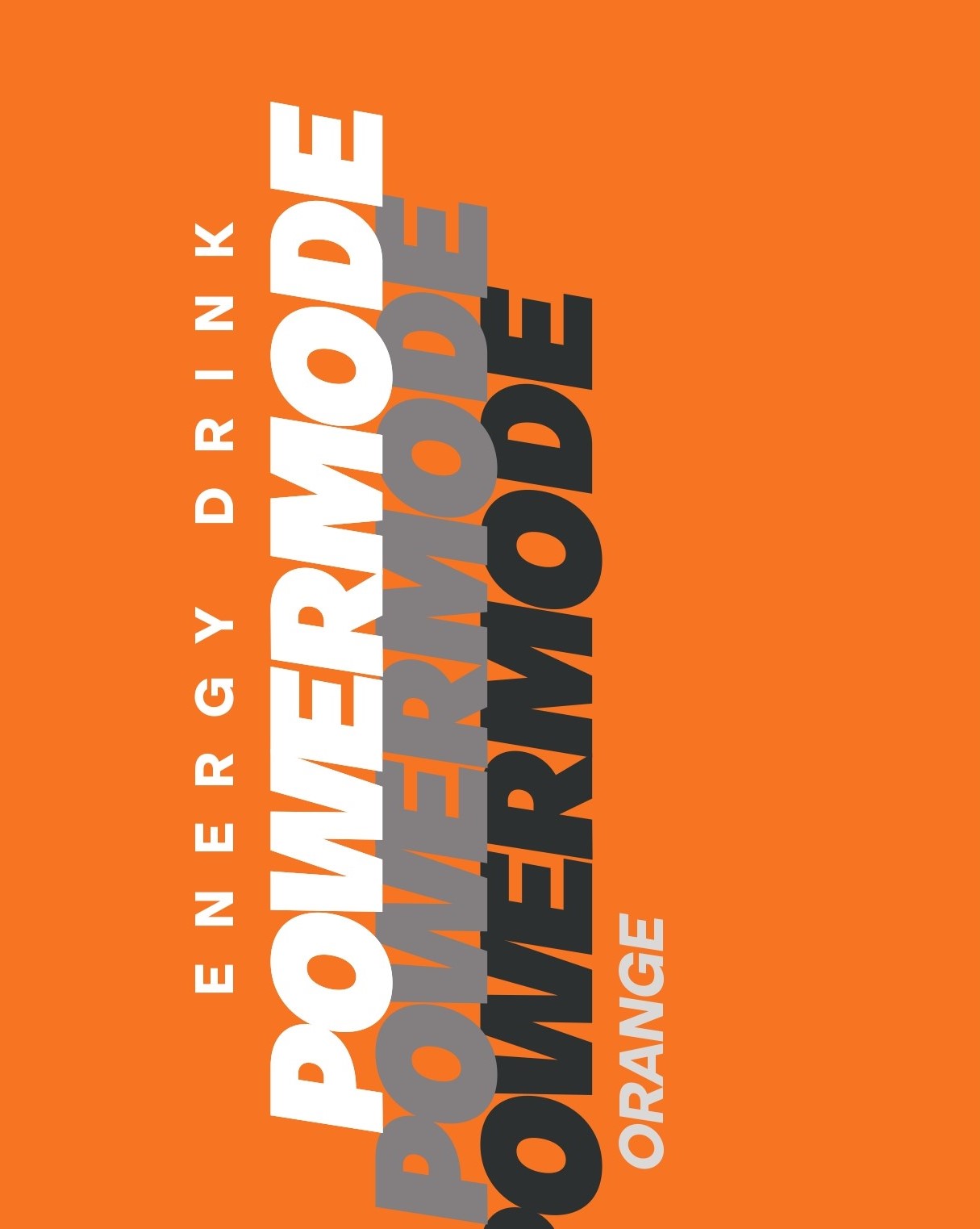 Energy Drink Powermode Orange Device mark 6374940 Trademark