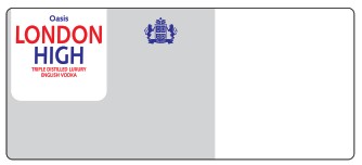 Oasis London High Luxury English Vodka Device mark 6377307 Trademark