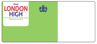 Oasis London High Vodka Green Apple Device mark 6377308 Trademark
