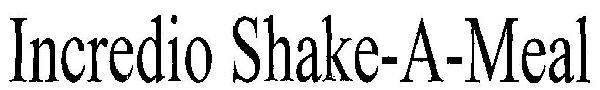 Incredio Shake - A - Meal Device mark 2966409 Trademark