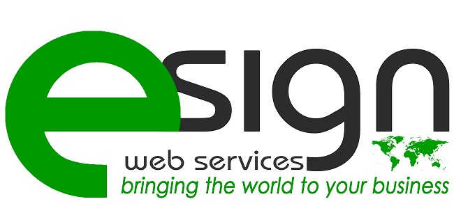 Esign Web Services Bringing The World To Your Business Device mark 6384250 Trademark