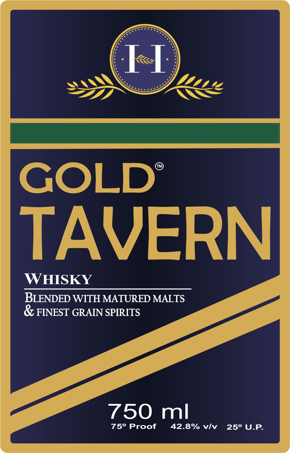 Gold Tavern Device mark 6387186 Trademark