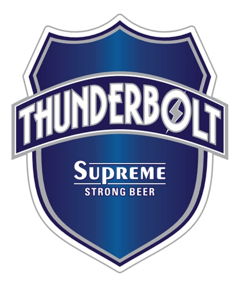 Thunderbolt Supreme (label) Device mark 6390682 Trademark