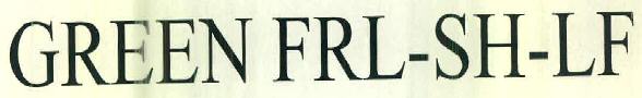 Green Frl-sh-lf Device mark 2875307 Trademark