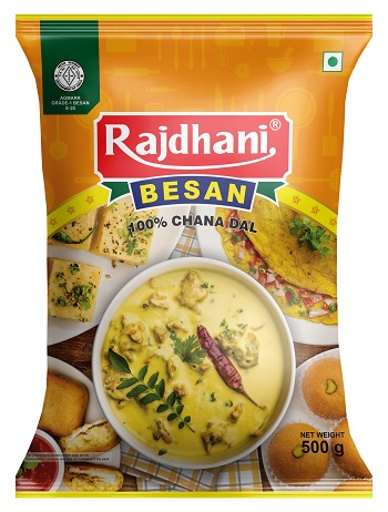 Rajdhani Besan Device mark 6403219 Trademark