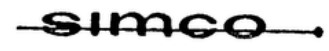 Simco And Device (label) Device mark 6411563 Trademark