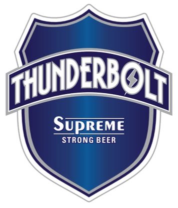 Thunderbolt Supreme (label) Device mark 6412814 Trademark