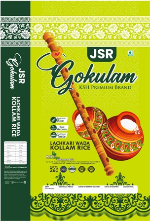 Jsr Gokulam (label) Device mark 6412959 Trademark