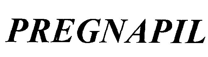 Pregnapil (logo) Device mark 2315910 Trademark
