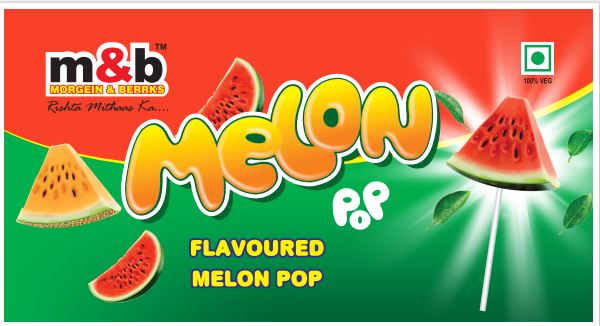 M&b Morgein & Berrks Melon Pop Device mark 6418221 Trademark