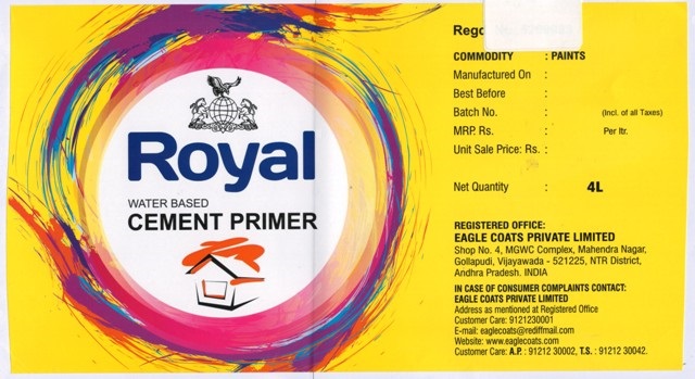 Royal Cement Primer Device mark 6420899 Trademark