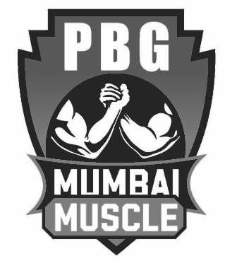 Pbg Mumbai Muscle (with Logo) Device mark 6421761 Trademark