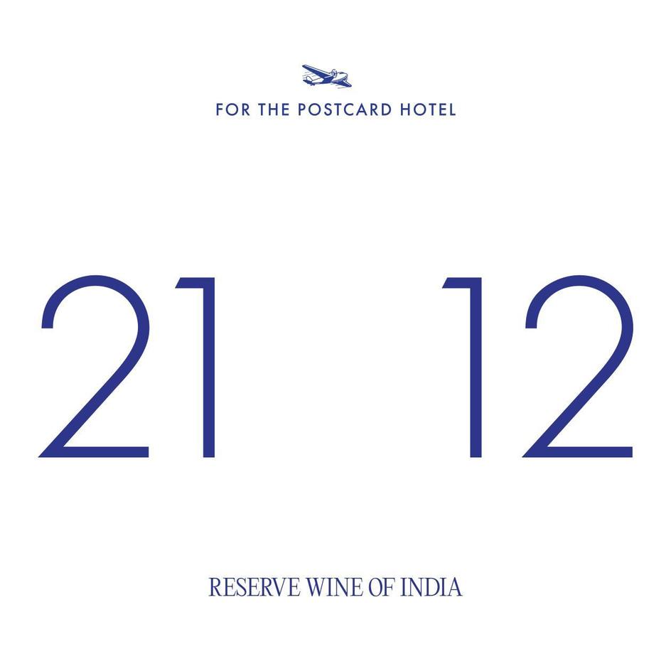 For The Postcard Hotel – 2112 – Reserve Wine Of India Device mark 6424742 Trademark