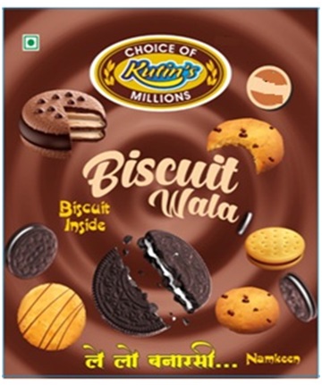 Kutin's Biscuit Wala Device mark 6425289 Trademark