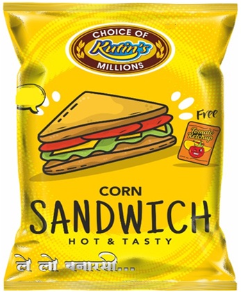 Kutin's Corn Sandwich Device mark 6425288 Trademark