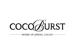 Cocoburst In A Stylized Manner With B In A Distinctive Font And Tagline House Of Jindal Cocoa Device mark 6425765 Trademark