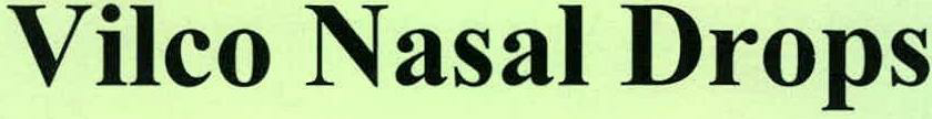 Vilco Nasal Drops Device mark 2175641 Trademark