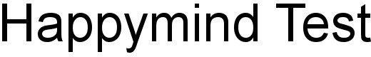 Happymind Test Device mark 6235365 Trademark
