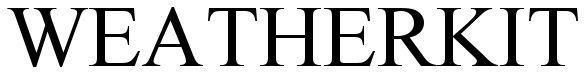 Weatherkit Device mark 6215365 Trademark