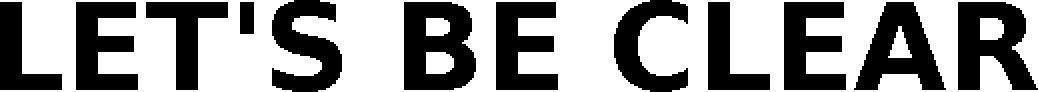 Let's Be Clear Device mark 6069483 Trademark