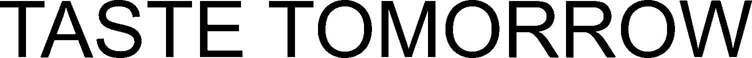 Taste Tomorrow Device mark 5749182 Trademark