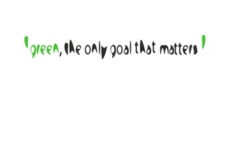 Green, The Only Goal That Matters Device mark 6424085 Trademark