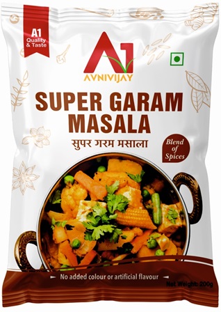 Avnivijay Super Garam Masala (label) Device mark 6424326 Trademark