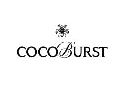 Composite Label Mark Comprising ‘cocoburst’ In Stylized Manner And B In Distinctive Font With Device Of Cacao Flower Device mark 6425775 Trademark
