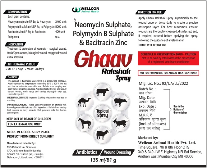 Ghaav Rakshak Spray Device mark 6426183 Trademark