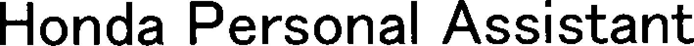 Honda Personal Assistant Device mark 4408478 Trademark