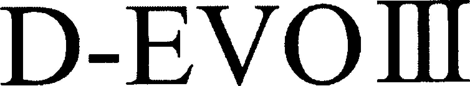 D-evo Iii Device mark 4407940 Trademark