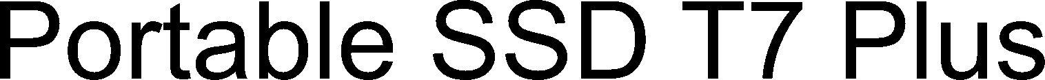 Portable Ssd T7 Plus Device mark 4379822 Trademark