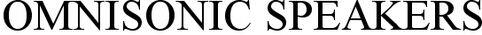 Omnisonic Speakers Device mark 3652880 Trademark