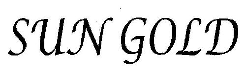 Sun Gold (device) Device mark 2546592 Trademark