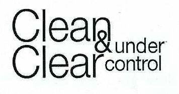 Clean & Clear Under Control (label) Device mark 2111500 Trademark