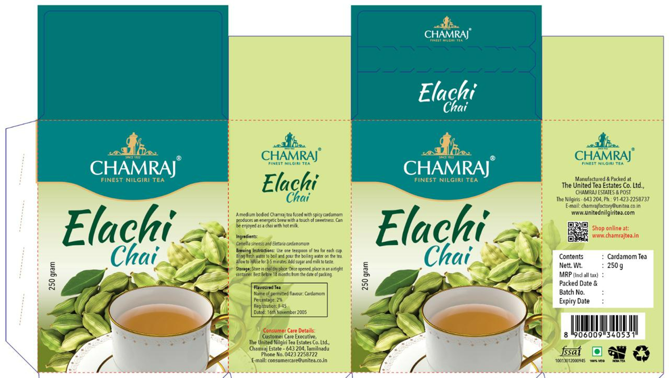 Chamraj Elachi Chai Device mark 6433287 Trademark