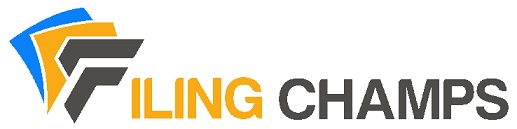 Filing Champs With An Image Of Filing Champs Written In Stylized Manner With F Written In Artistic Style Device mark 6434042 Trademark