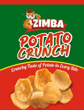 Zimba Potato Crunch (label) Device mark 6435809 Trademark