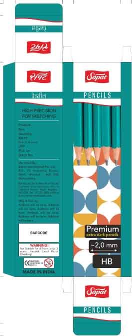 Sapat Pencils Device mark 6436707 Trademark