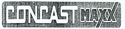 Concast Maxx Device mark 2326812 Trademark