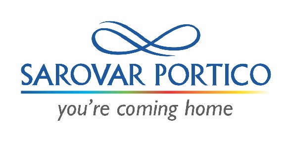 Sarovar Portico With Device Device mark 6443733 Trademark