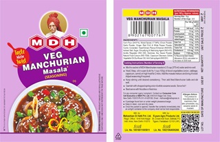 Mdh Veg Manchurian Masala Device mark 6445295 Trademark