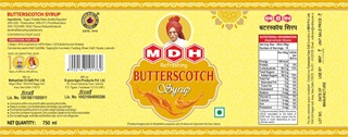 Mdh Butterscotch Syrup Device mark 6445299 Trademark